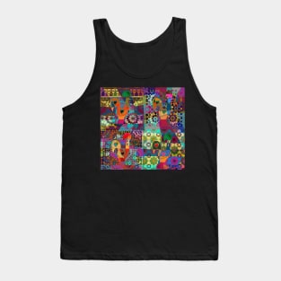 Galos de Barcelos in abstract Tank Top